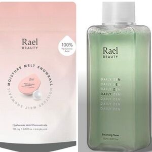 RAEL Beauty Daily Zen Balancing Toner, 2 Moisture Melt Snowball, New In Package